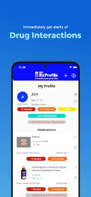 MyRxProfile android App screenshot 3